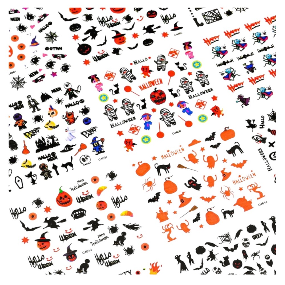 Halloween Nail Art Stickers